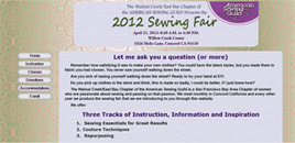 2012 Sewing Fair 